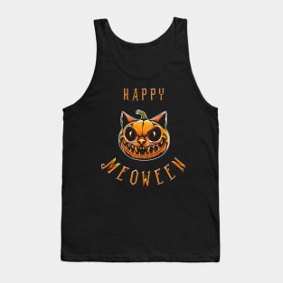 Happy Halloween or Happy Meoween? Tank Top